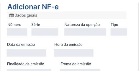 Sistema de gestão empresarial Nota fiscal